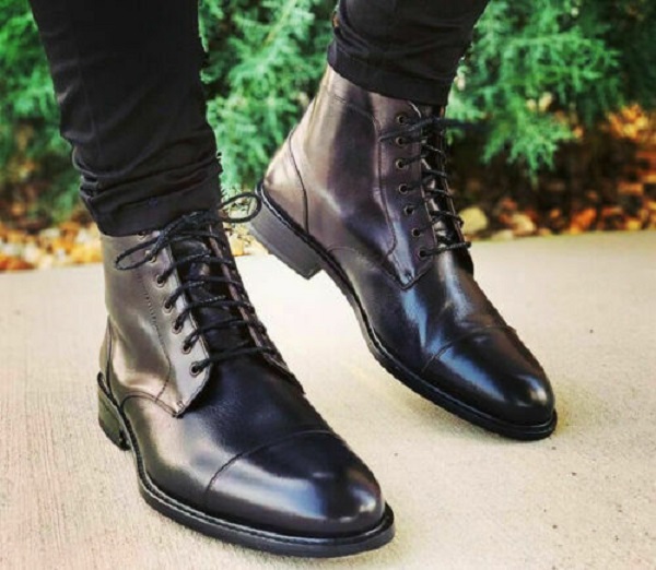 formal lace up boots